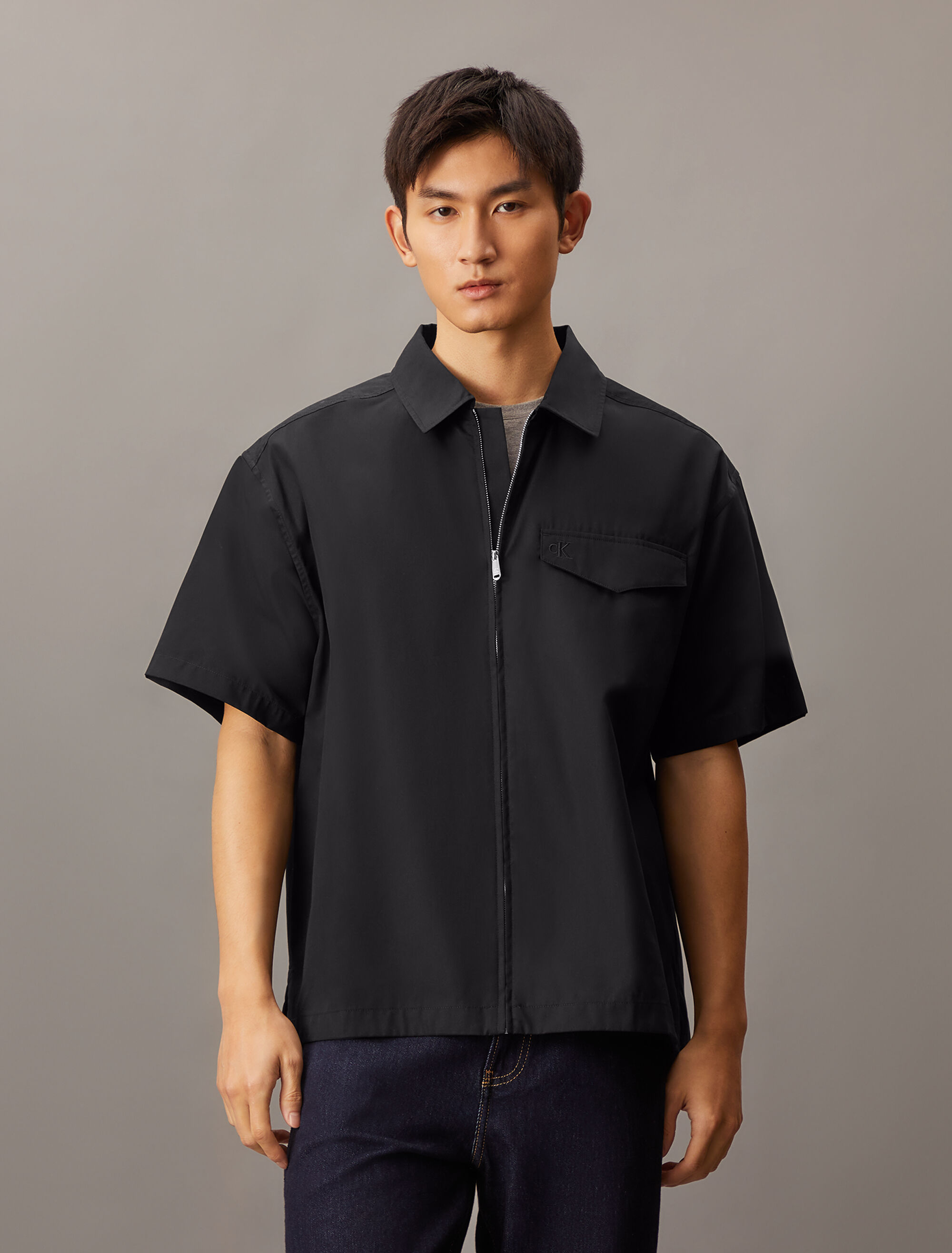 Calvin Klein Jeans  ジップシャツ