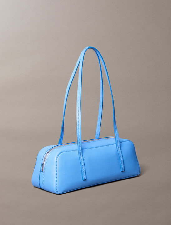 Foil Logo Shoulder Bag