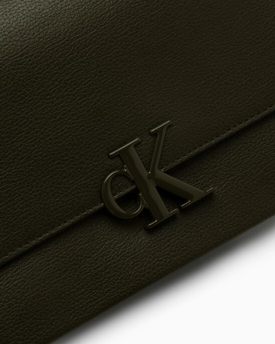 MINIMAL MONOGRAM SMALL FLAP CROSSBODY BAG