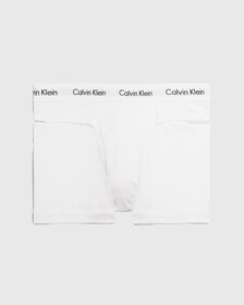 DECONSTRUCTED 彈性棉質平角內褲, White, hi-res