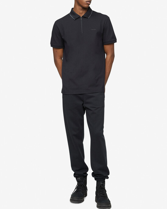 CALVIN KLEIN MOVE 拉鍊 POLO衫