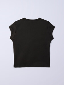 Jung Kook for Calvin Klein Monogram Baby Tee, Peat, hi-res