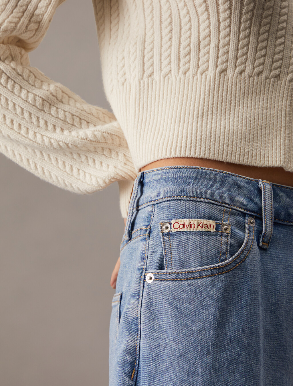 37.5  90年代直筒牛仔褲, Denim Light, hi-res