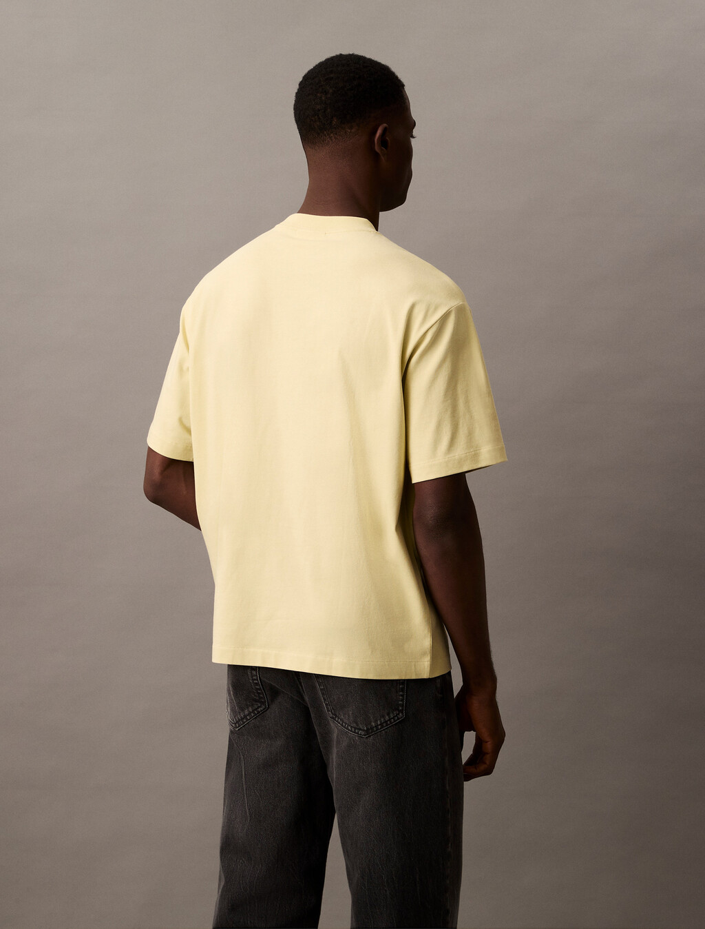 Calvin Logo 圓領上衣, Nile, hi-res