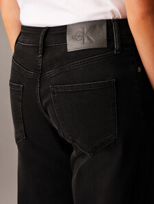 37.5 90s Straight Black Jeans, Denim Black, hi-res
