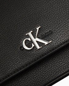 FLAP CROSSBODY BAG WITH CHAIN, BLACK, hi-res