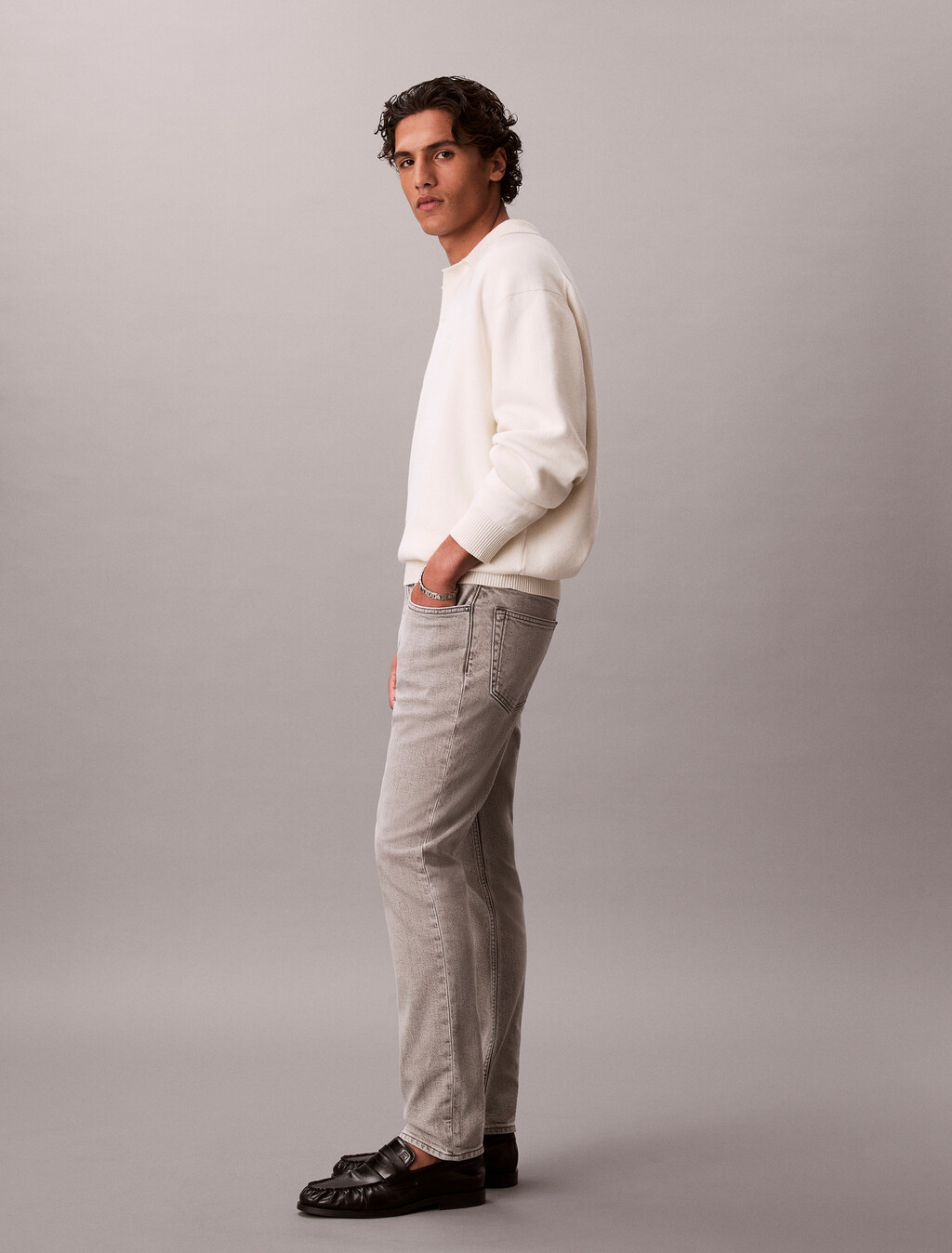 Slim Fit Jeans, CORAL GREY, hi-res