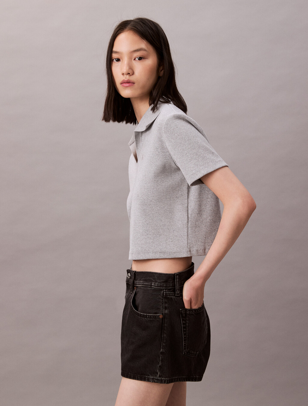 90 年代牛仔短褲, CK ESSENTIAL BLACK, hi-res