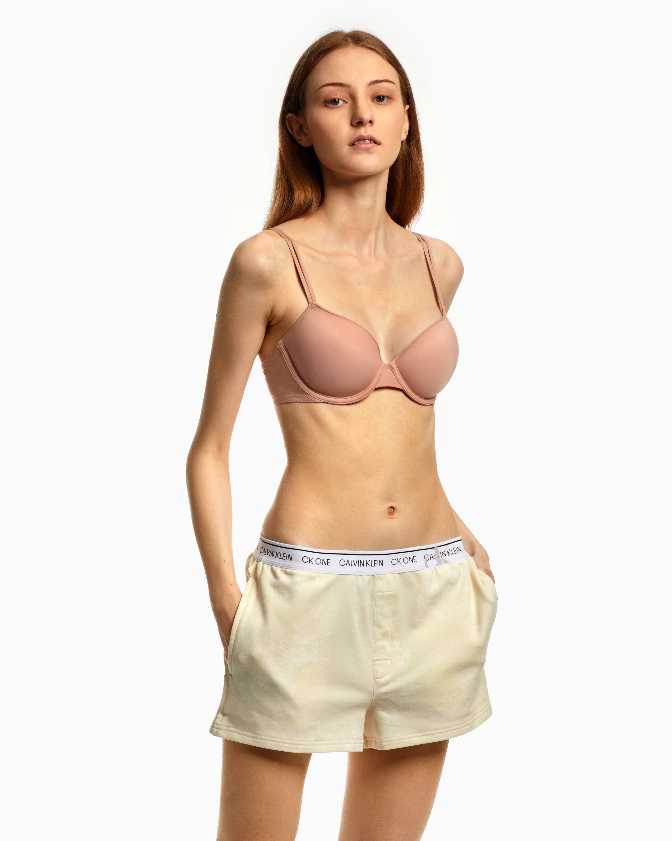 Sheer Marquisette Light Lined Demi Bra natural Calvin Klein