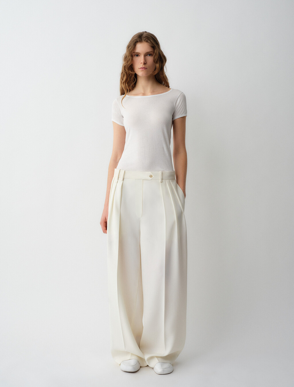 Reid Tee, Off White, hi-res