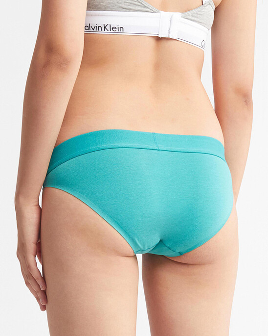 EMBOSSED ICON COTTON BIKINI