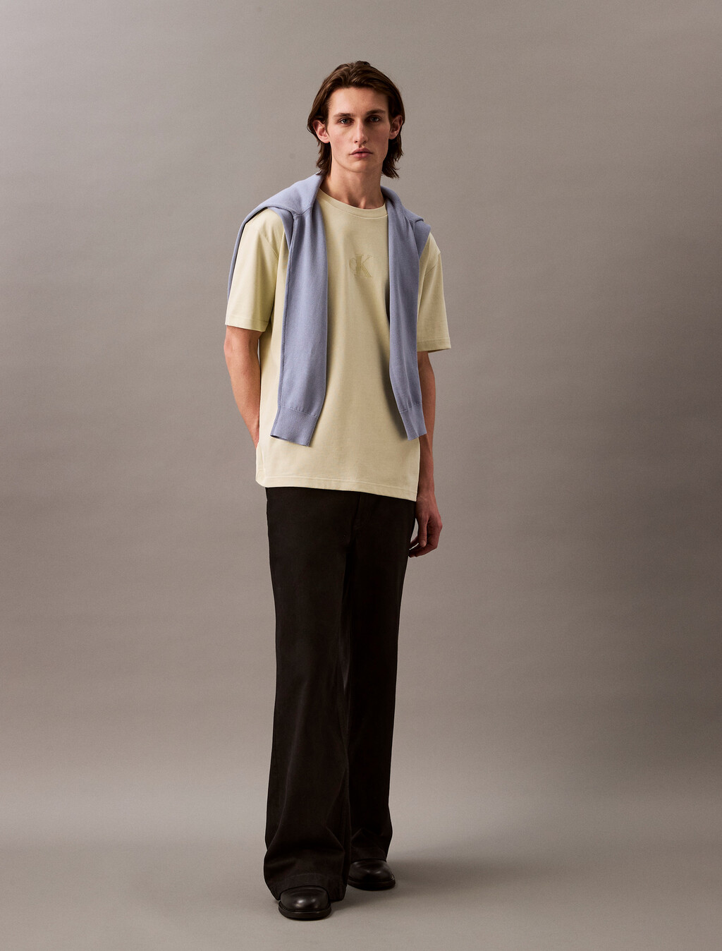Relaxed Gloss Logo T-shirt, Aloe Wash, hi-res