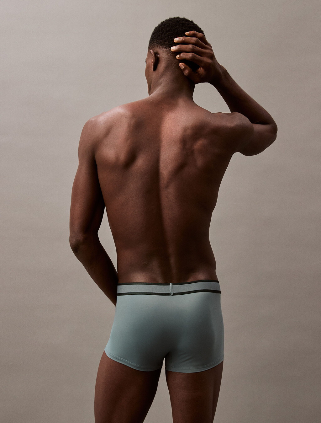 Tonal Logo Low Rise Trunk, Blue Performance, hi-res