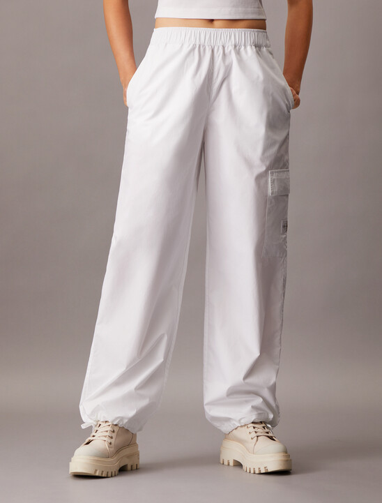 Summer Cotton Straight Utility Pants