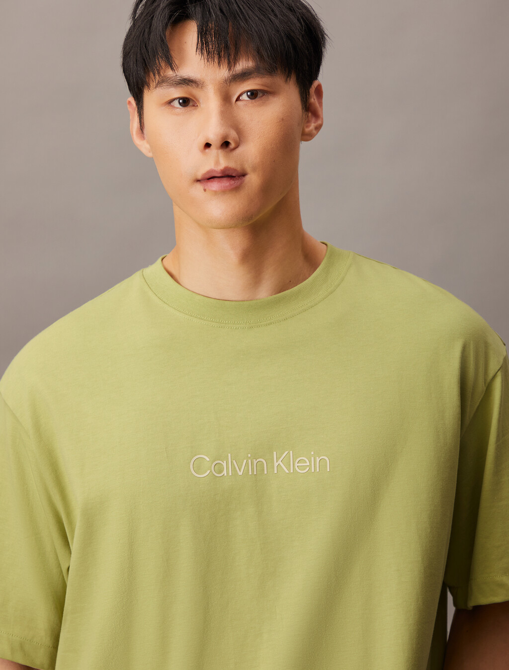 Calvin Logo Crew Neck Tee, Nile, hi-res