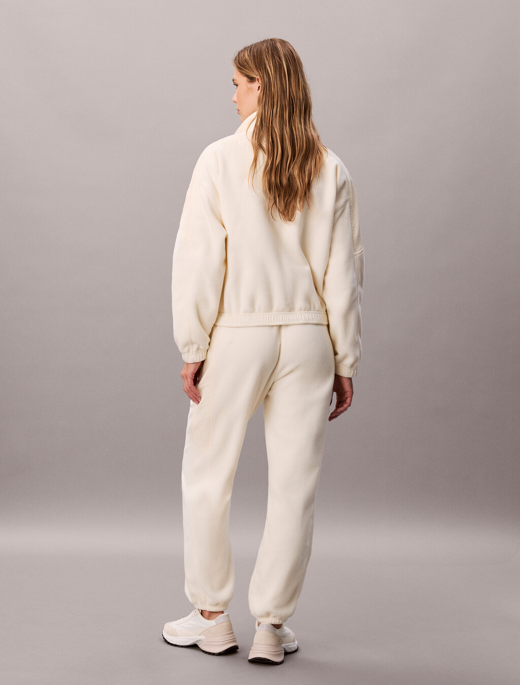 Polar Fleece Jogger, Tofu, hi-res