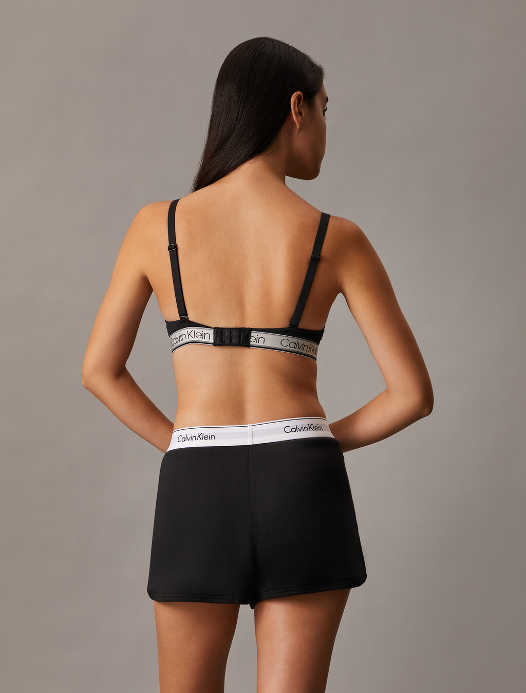 Icon Cotton Sleep Shorts, Black (Legacy 001), hi-res