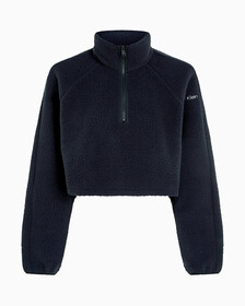 Teddy Sherpa Hybrid Hoodie, BLACK BEAUTY, hi-res