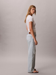 90's Straight Distressed Jeans, DANTE DESTROY, hi-res
