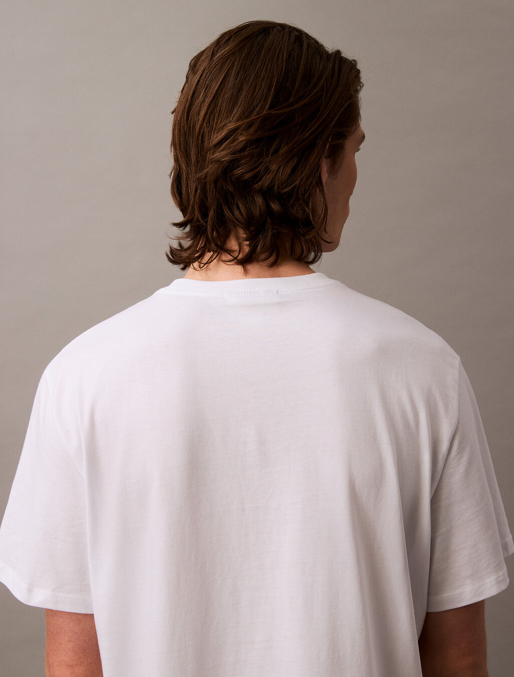 Monogram 標誌 T 恤, Brilliant White, hi-res