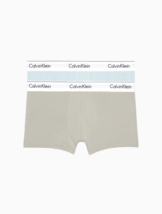 Icon Cotton Stretch 貼身短版四角褲（2 件組）