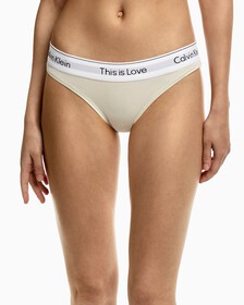 MODERN COTTON THIS IS LOVE BIKINI, Ivory, hi-res
