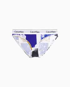 MODERN COTTON BIKINI, Hero Graphic Floral+White, hi-res