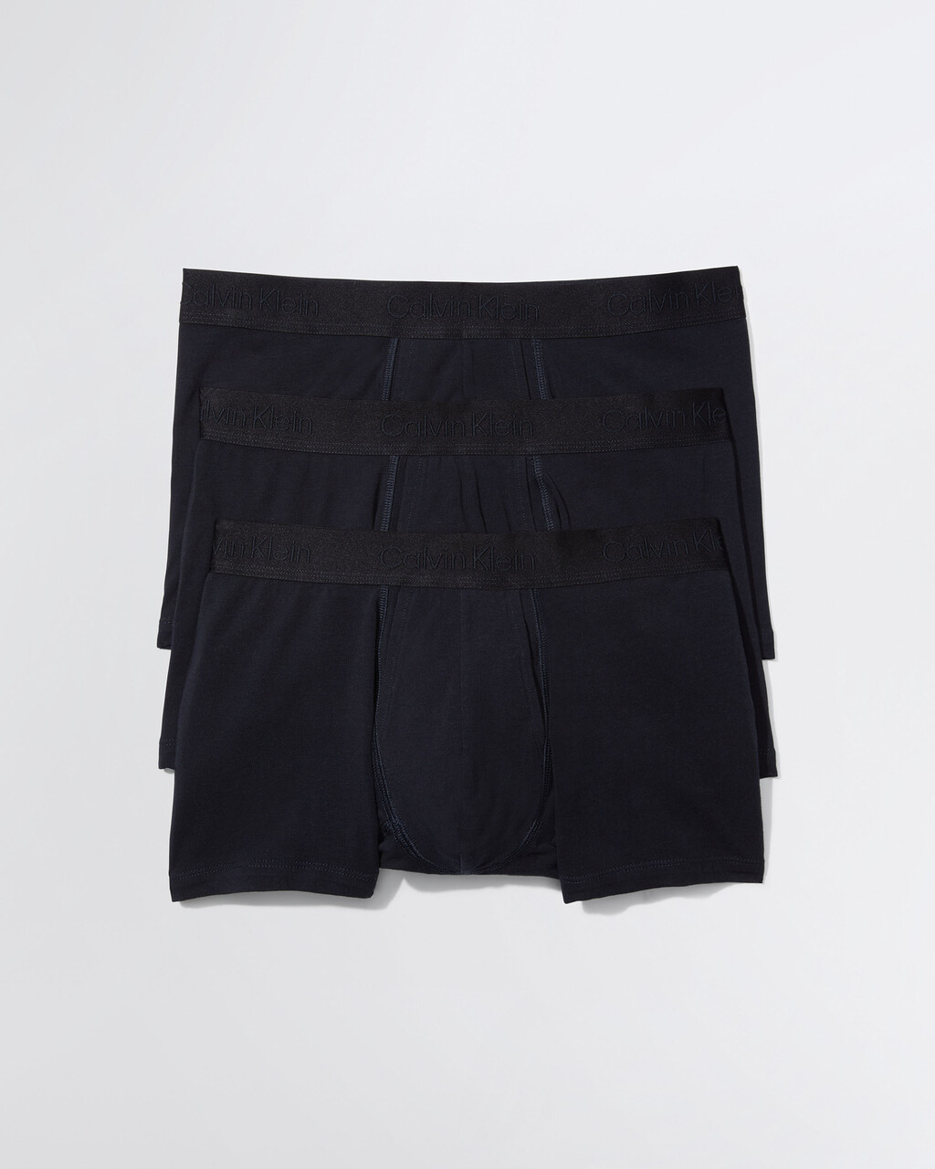 Cotton Standards 短版四角褲 3 件組, 3 BLACK BEAUTY, hi-res