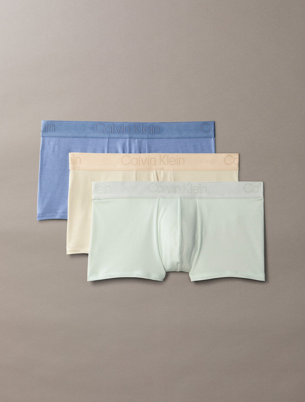 LOW RISE TRUNK 3PK44J/2JX/GN9, Oatmeal/Sky Gray/Blue Tulip, hi-res
