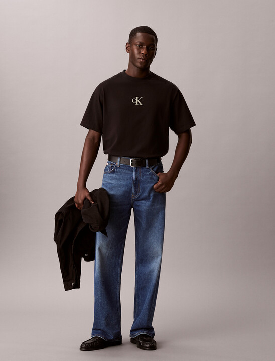 Overlay Logo Graphic Relaxed Tee