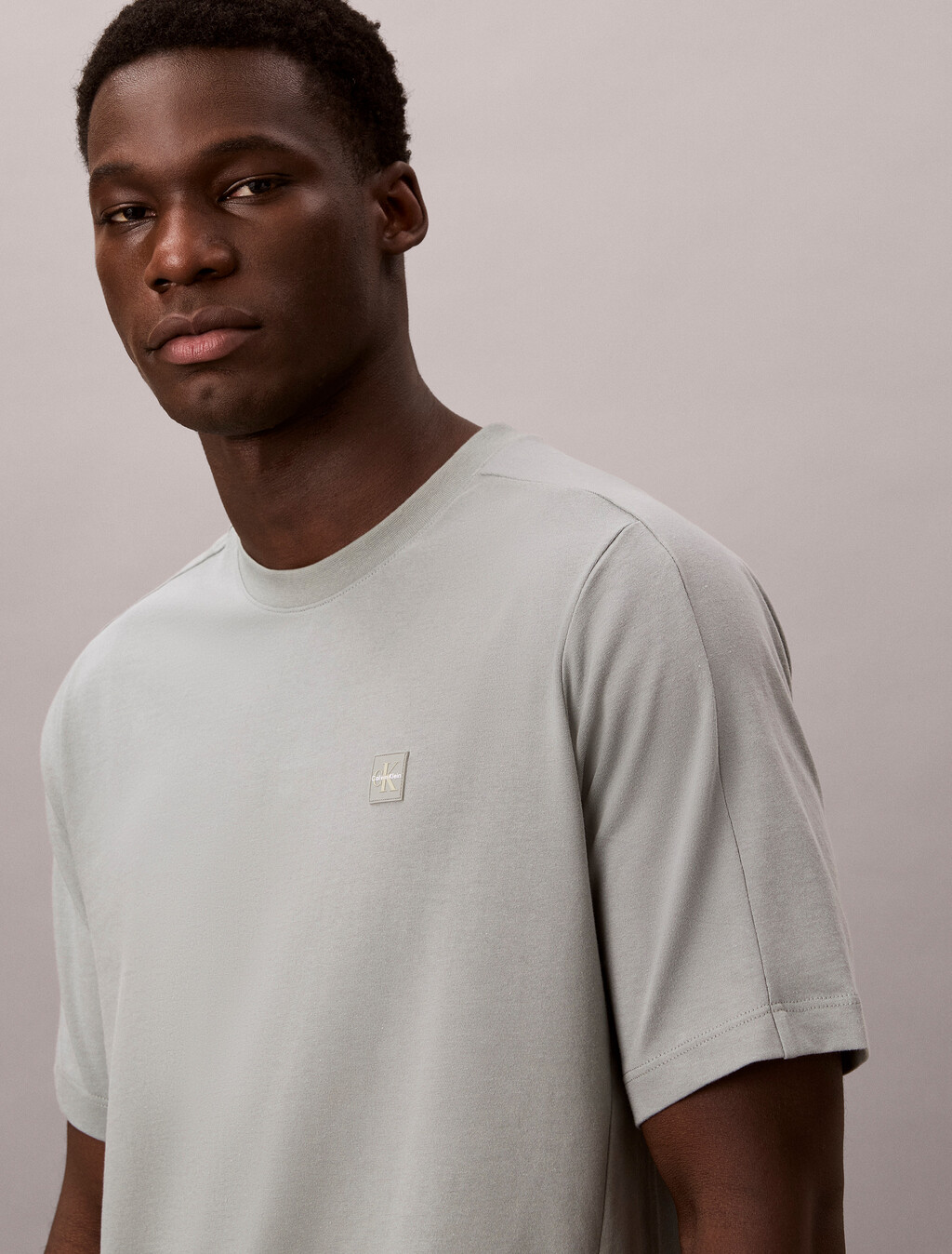 Performance Cotton Blend Gym T-shirt, Winter Grey, hi-res