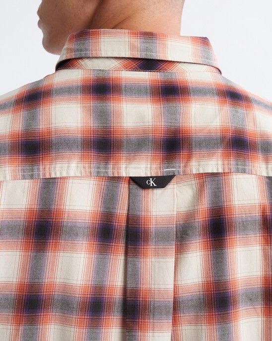 Modern Workwear Utility Plaid Shirt
