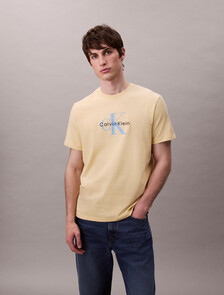 Monogram T-shirt, Sunlight, hi-res