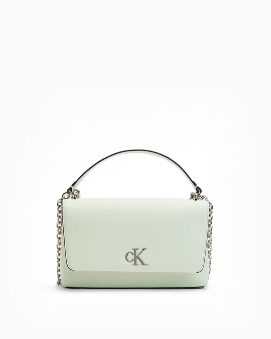 Minimal Monogram Flap Bag With Chain 25Cm