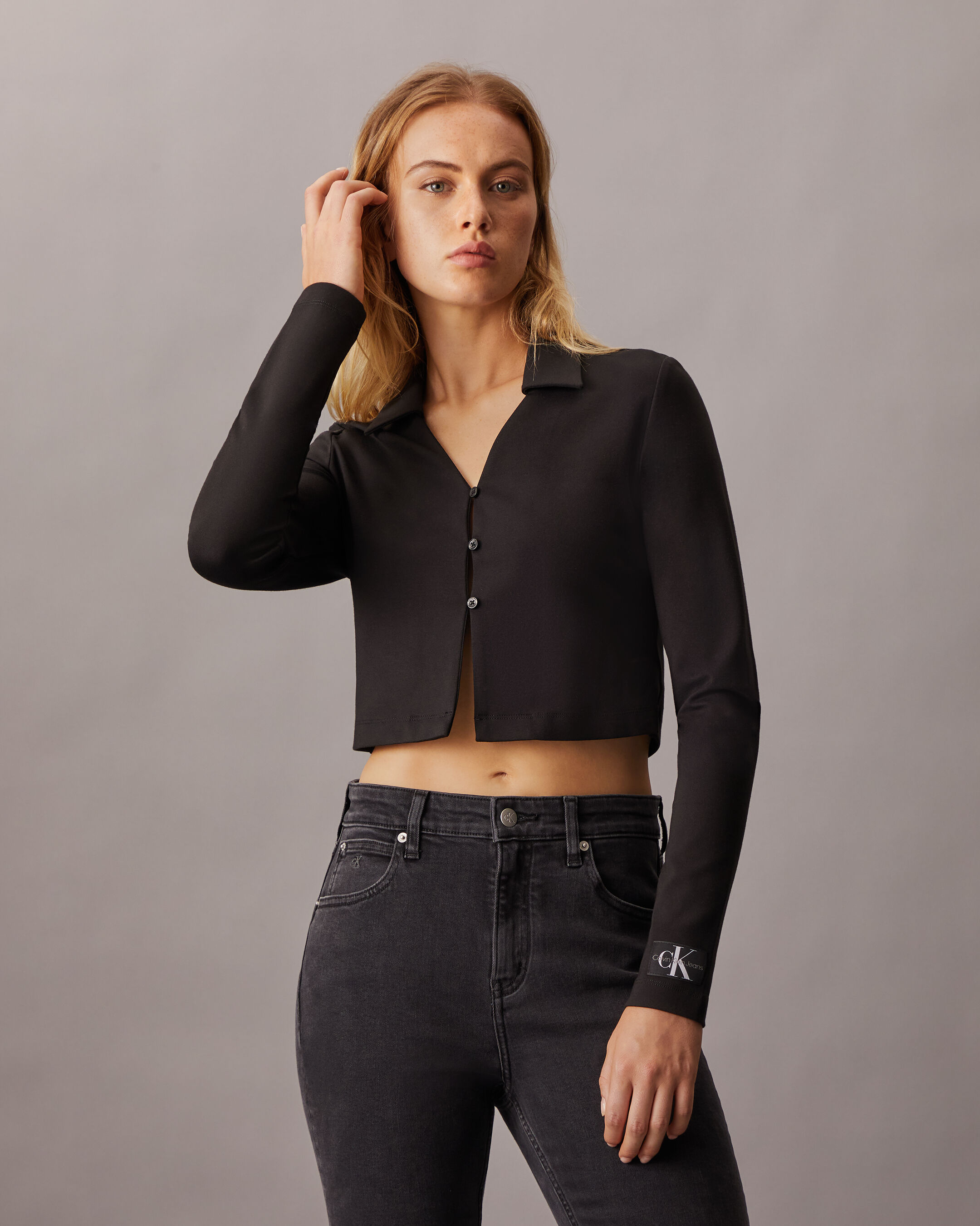 Womens cropped cardigans discount