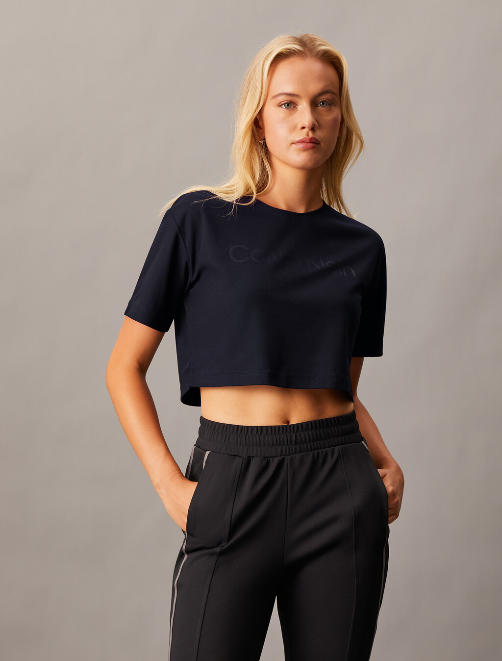 CK Sport Future Icon Tee, Black Beauty, hi-res