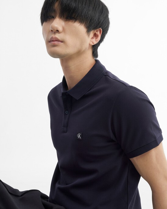 匹馬棉彈性企領修身 POLO 裇