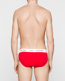 Cottons Stretch 低腰三角褲, Multi White/ Red Ginger/ Pyro Blue, hi-res