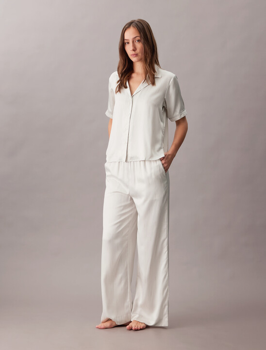 Satin Sheen Pyjama Shirt
