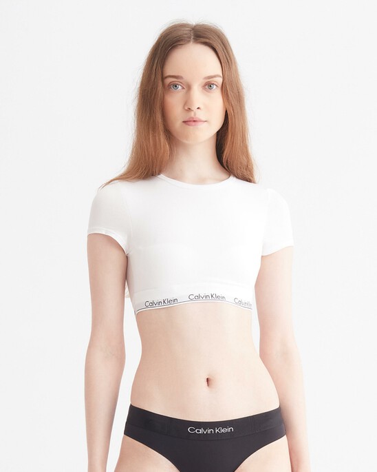 Modern Cotton T-Shirt Bralette