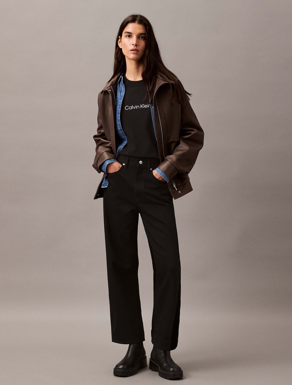Hero Modern Boxy Tee, Black, hi-res