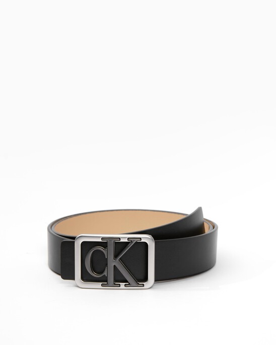 Monogram Plaque Reversible Belt 35Mm