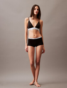 Modern Logo Hipster Panty, Black, hi-res