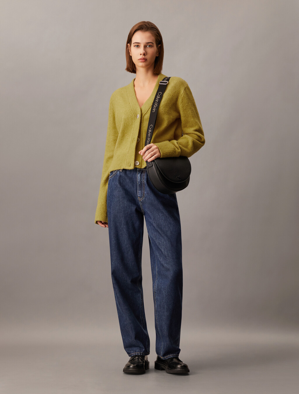 Plush Wool Blend Cardigan, Willow, hi-res