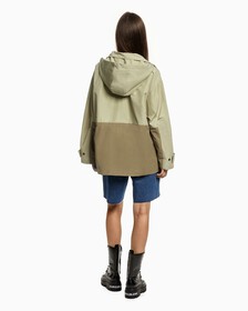 COLOR BLOCK UTILITY PARKA JACKET, Woodridge, hi-res