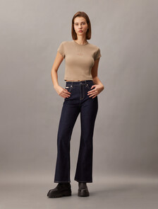 Monogram Baby Fit Rib Knit Tee, Tuscany, hi-res