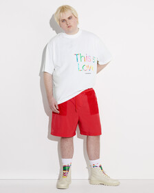 Pride Capsule Relaxed Tee, Bright White, hi-res