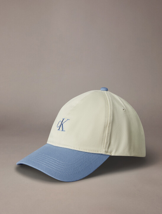Contrast Embroidered Logo Baseball Cap