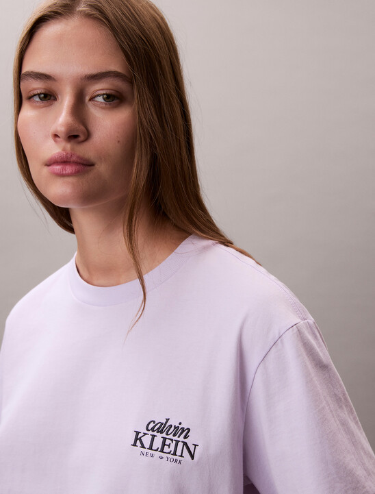 Relaxed Embroidered Logo T-shirt