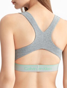 ATHLETIC 棉質薄墊無鋼圈胸圍, Medium Grey Heather, hi-res